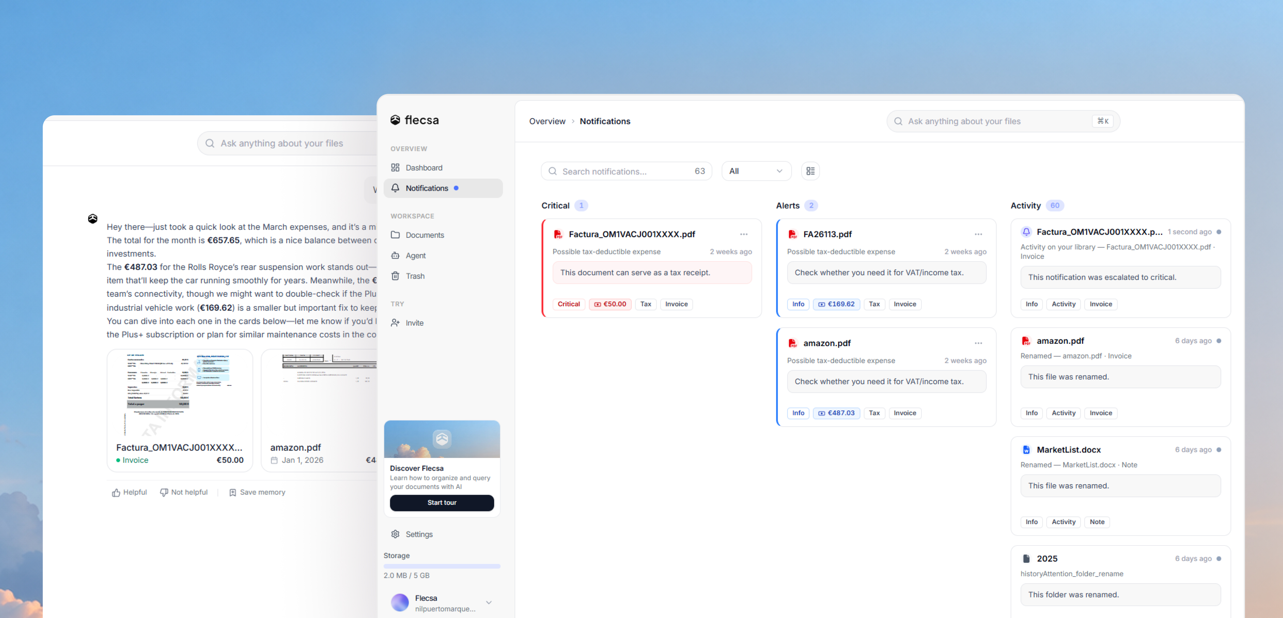 Flecsa Alerts · Flecsa Agent